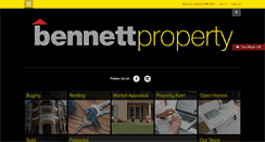 Desktop Screenshot of bennettproperty.com.au
